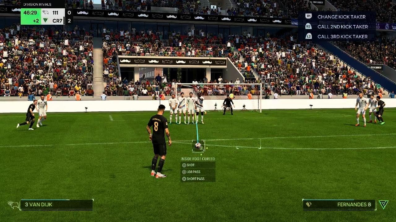 EA SPORTS FC 24 ARNOLD FREE KICK 🔥🔥🔥 - YouTube