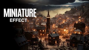 THE MINIATURE EFFECT:  USING MINIATURE MODELS IN FILM TO CREATE THE IMPOSSIBLE