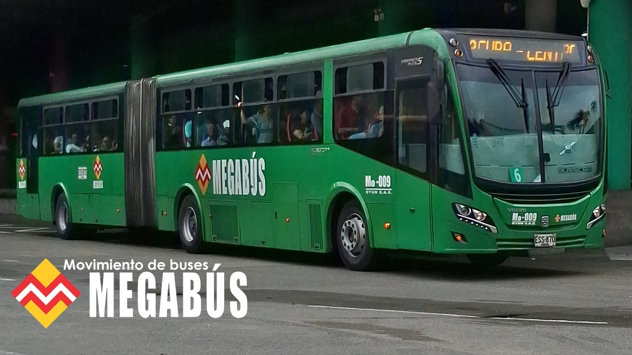 Movimiento de buses en Pereira - Colombia | Volvo B10M - B340M  - Scania K310