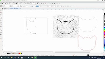 Corel Draw Tips & Tricks Make 2 cut lines of this shape Part 2