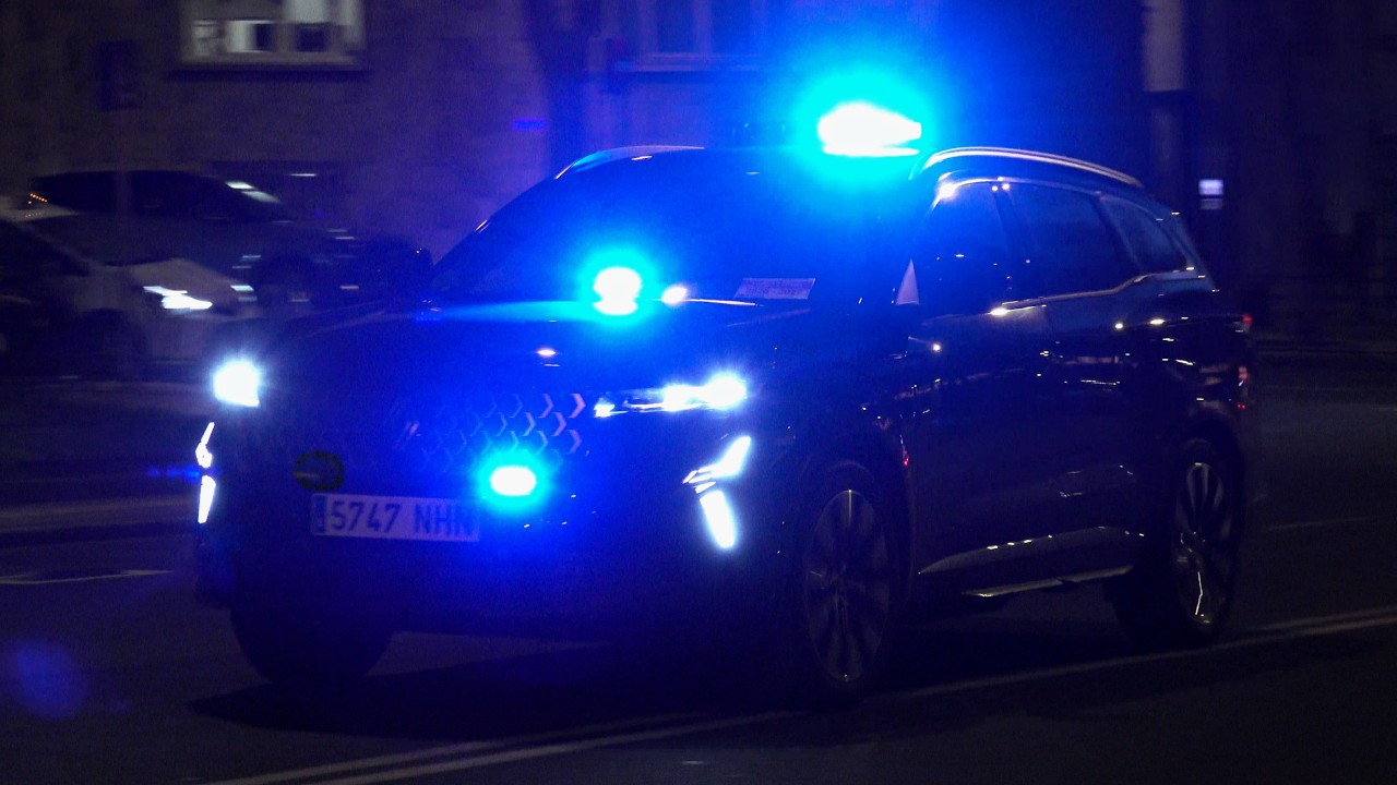 5 minutos de nuevos videos (18).Nuevo coche Juzgados Plaza Castilla.Escolta Real Madrid Inter Milan