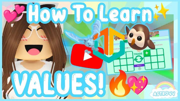 How To Learn Values In Adopt Me! (Roblox) | AstroVV