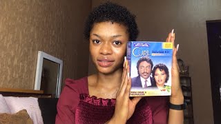 How to curl your virgin hair ft Hollywood curl kit + I jheri curled my 4B natural hair to 3A hair screenshot 3