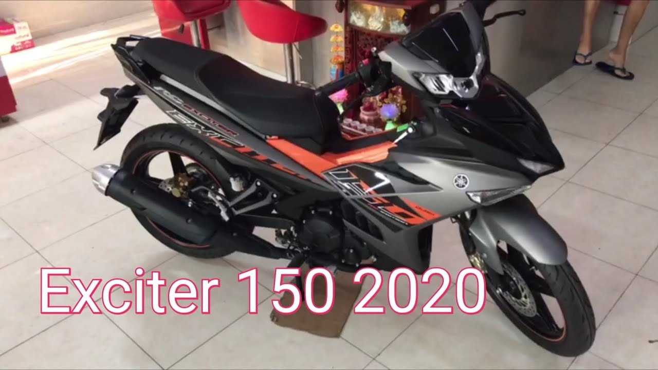 Exciter 150 2019 độ đồ chơi tông màu cam