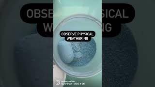 Physical (Mechanical) Weathering Activity