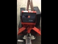 The accuracy of scale hand pallet truck