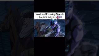 Stands are finally in #steelballrun #jojosbizarreadventure #memes #jojo #shorts #viral