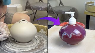 638. Making a Soap Dispenser from Beginning to Finish with Hsin-Chuen Lin 林新春液體肥皂瓶製作示範