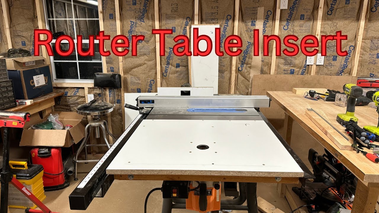 Delta Router Table Insert Adding A Router Table Into My Delta Table Saw - YouTube