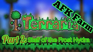 Terraria Staff Of The Frost Hydra Afk Farm
