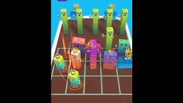 MERGE NUMBER CUBE: FAM RUN Merge Number Battle Unlock Max Level