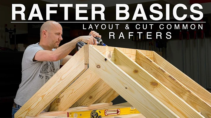 Beginner Rafter Layout | Speed Square | Common Raf...