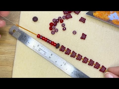 Making Bracelets with a Czech Bead Recipe Box by Deb Floros