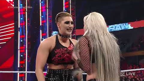 Rhea Ripley attacks Liv Morgan after title match loss to Sasha Banks & Naomi: Raw, April 18, 2022