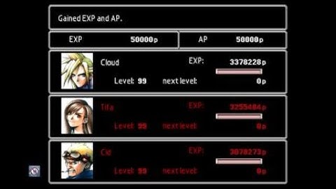 FFVII | Beating Emerald Weapon Without Pressing A Button