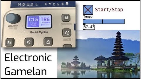 Wællenbad - Bali Moment (with Pure Data and Model:Cycles)