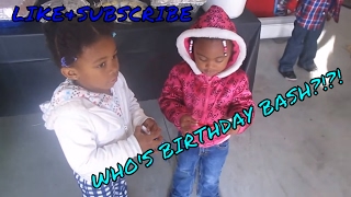 Elise and Eva go to Jamari's Birthday Bash!