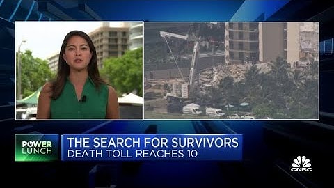 Search-and-rescue efforts continue in Florida building collapse
