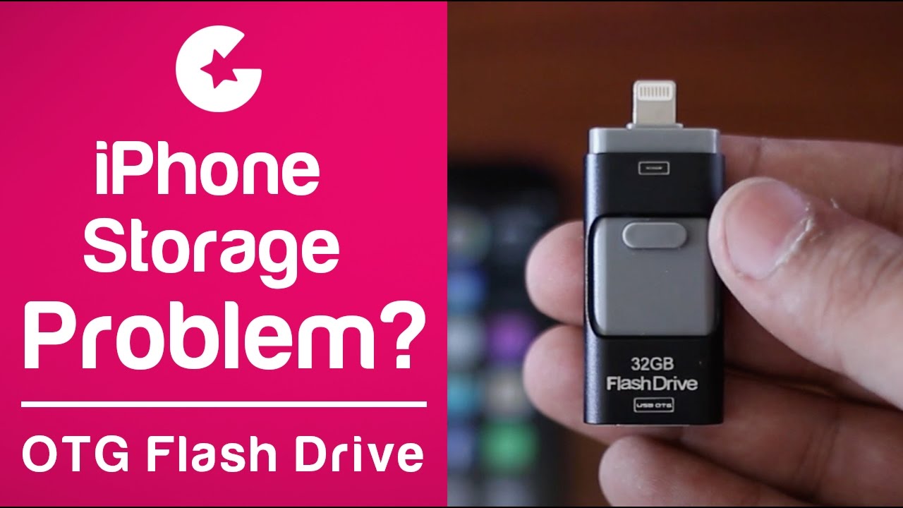 3 in 1 USB OTG Flash Drive for iPhone, Android, Mac and PC 