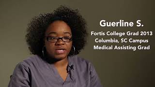 Guerline S. Medical Assisting Grad | Columbia, SC | Fortis