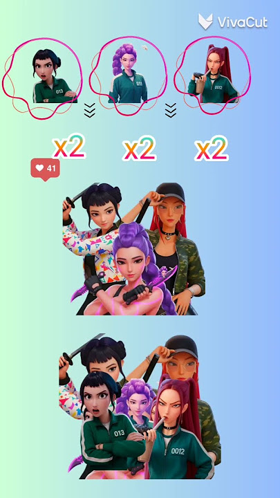 Kpop Demon Hunters FIND THE ODD ONE OUT: #kpop #kpopdemonhunters #유백합 #김프로  #sajaboys #huntrixquiz