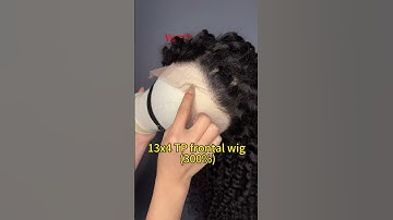 300%（3hair weft+1lace frontal)/professional customization/The hairstyle is more voluminous#lacewigs