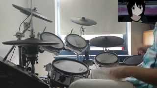 Video thumbnail of "Welcome to the N.H.K. OP - Puzzle by ROUND TABLE - Drum Cover"