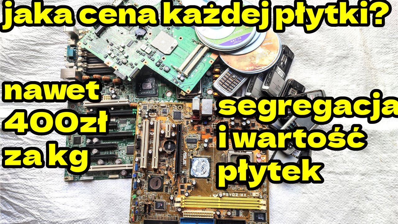 Jak segregować i ile jest warta elektronika? Ceny na skupie elektroniki złom