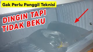 GAK PERLU PANGGIL TEKNISI, KULKAS POLYTRON DINGIN TAPI TIDAK BISA BEKU