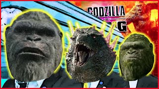 The New Empire: Hollow Earth Battle - Godzilla X Kong | Coffin Dance Meme Song (Cover)