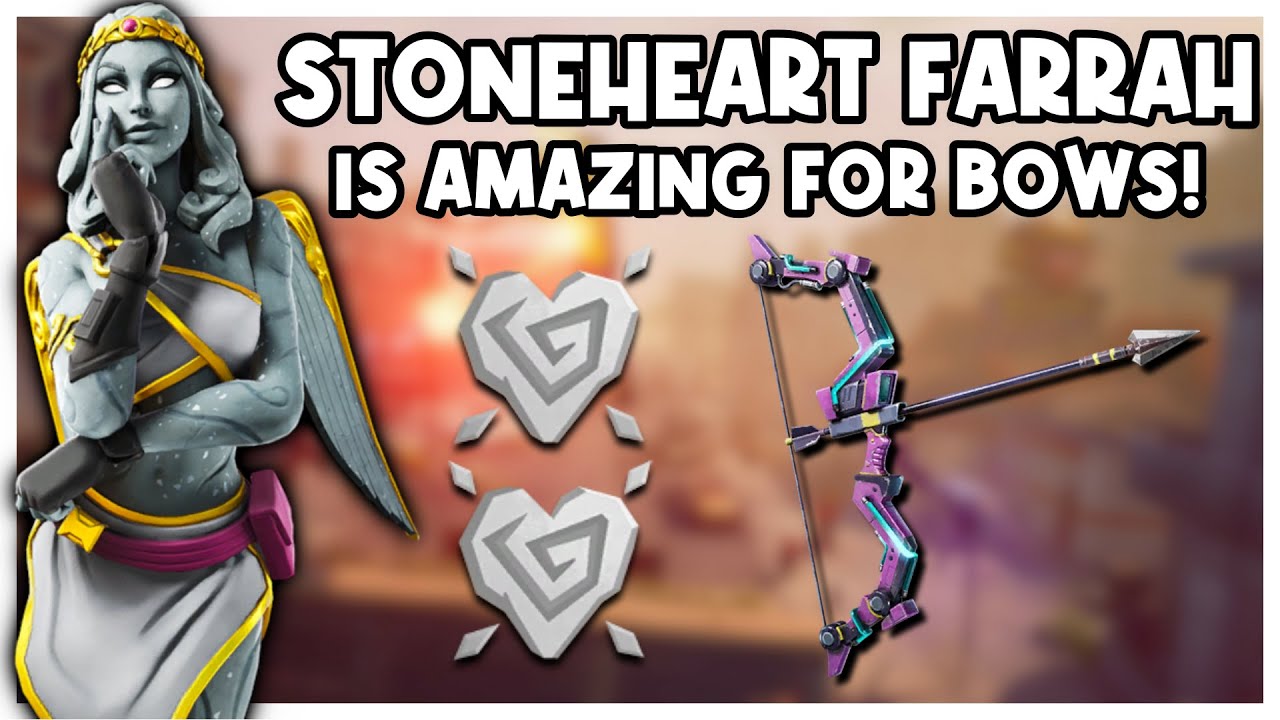 Stoneheart Farrah is AMAZING for Bows! - Fortnite: Save the World