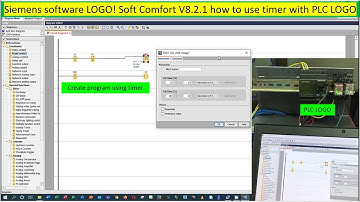 PLC SIEMENS LOGO Timer ON /OFF instruction