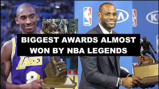 NBA Legends Who Were SO Close to Winning These CRAZY Awards That You Didnt Know About!