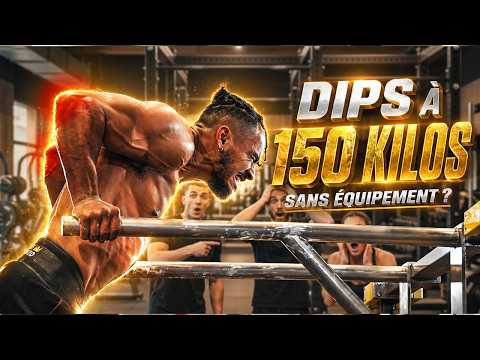 Dips at 150kg as well as at bodyweight? (I'm finally getting my gear...)