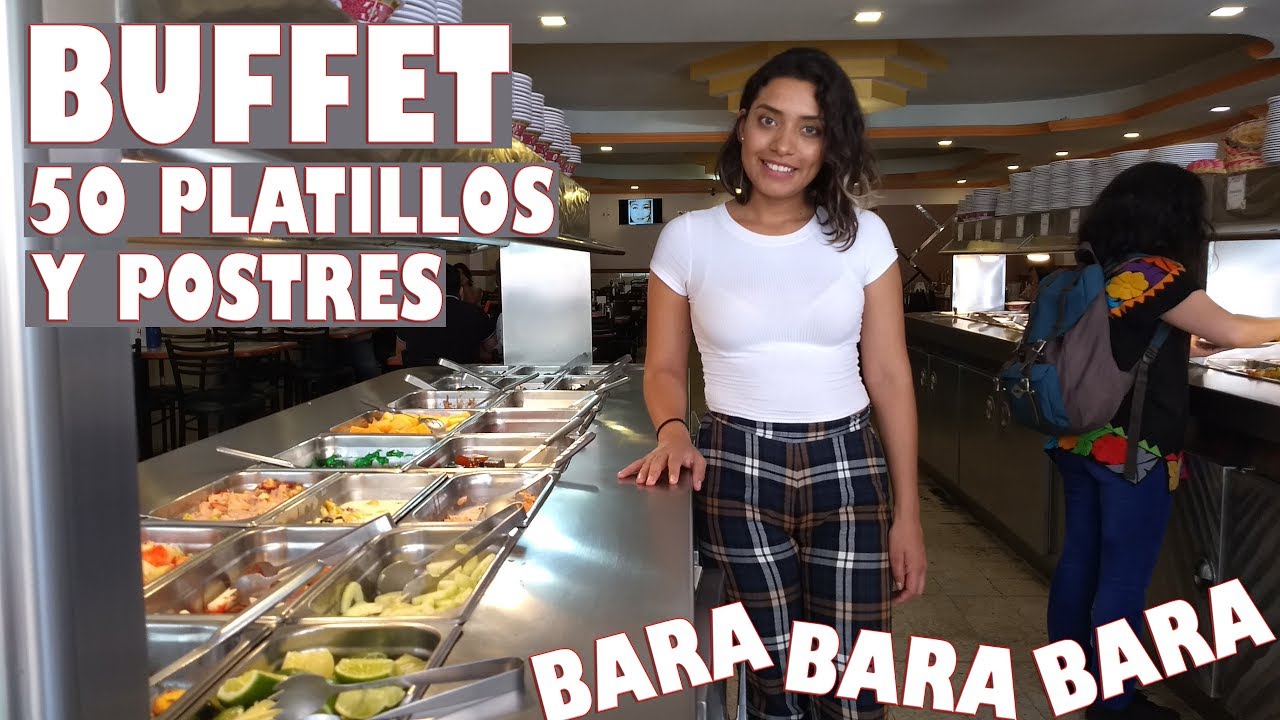 Buffet en la CDMX - Comida Mexicana - Barato y muy completo. - YouTube