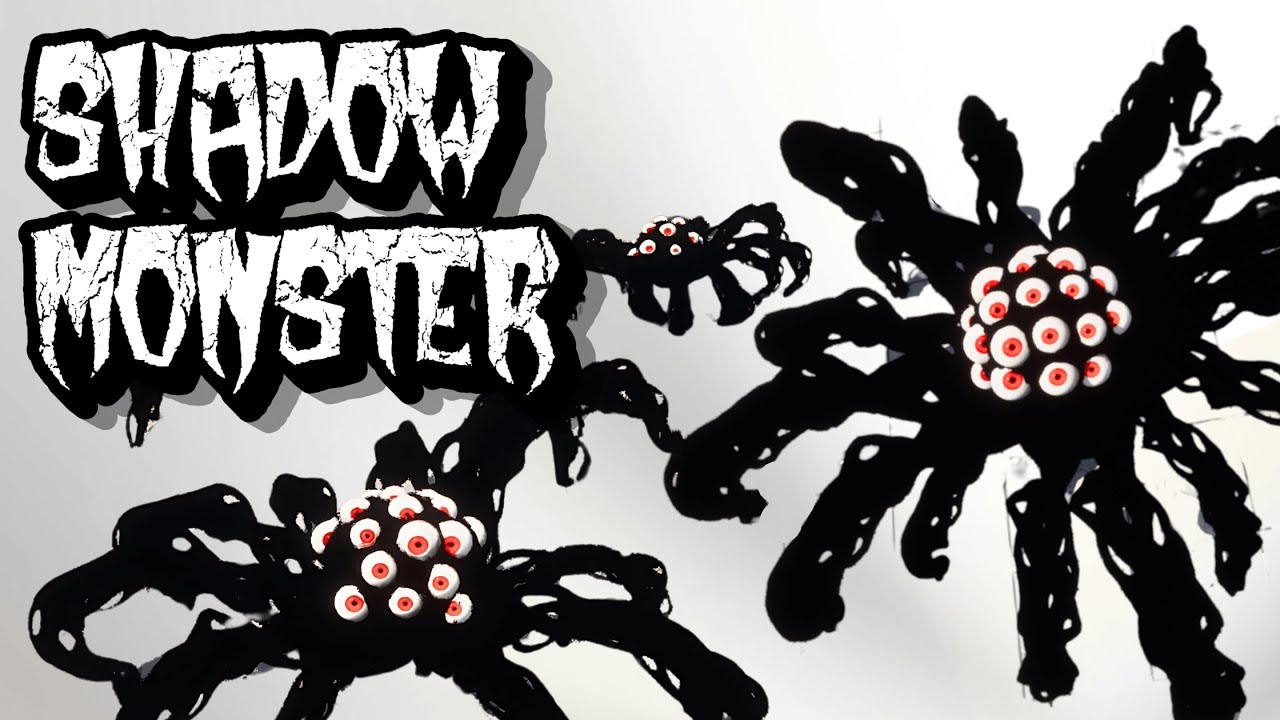 PROCEDURAL SHADOW MONSTER - Unreal Engine 5 - YouTube