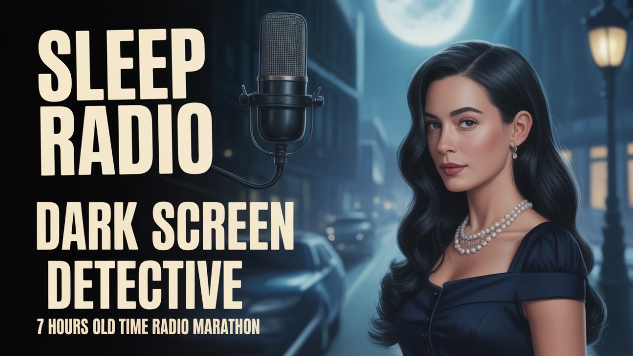 Dark Screen Detective | Mystery Radio for Sleep | Old Time Radio Marathon