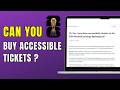 Can I Buy Accessibility Tickets on FIFA Resale Exchange? (2026 Guide)