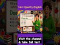 Present or Past - English Grammar #shortsfeed #simplepresent #no1qualityenglish