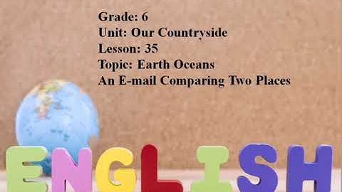Excel 6. Earth Oceans