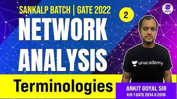 Terminologies in Network Analysis | L 2 | Network Analysis | Sankalp GATE 2022 Batch #AnkitGoyal
