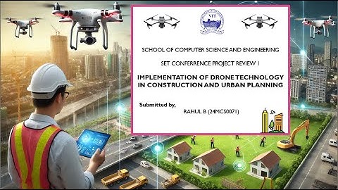 PROJECT TUTORIAL VIDEO | DRONE TECHNOLOGY | CONSTRUCTION | URBAN PLANNING | FINAL YEAR PROJECT