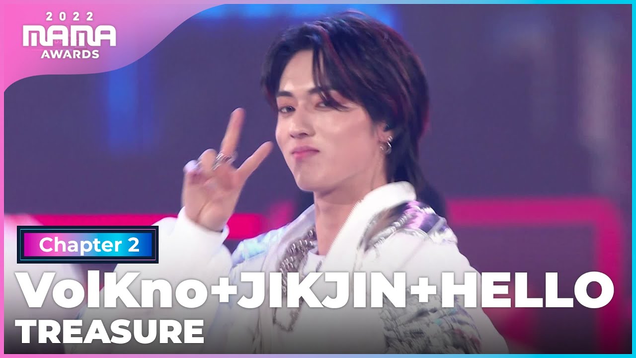 ⁣[2022 MAMA] TREASURE - VolKno+JIKJIN+HELLO | Mnet 221130 방송