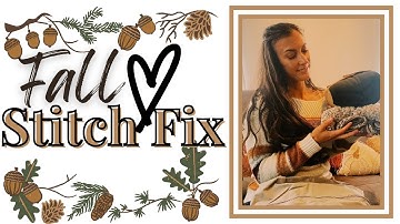 *NEW* Fall Stitch Fix | Fall Clothing Subscription Box | Unbox & Try On | Best Stylist Ever
