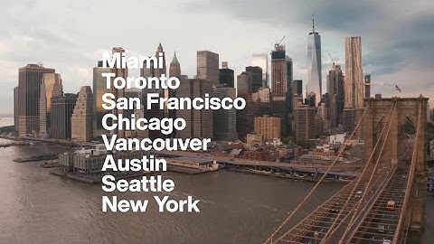 In 100+ Cities Globally, with Thousands of Projects