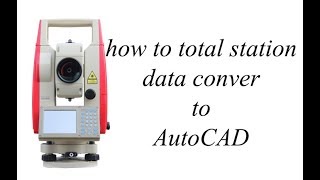 Import Points from excel to Auto cad with SW DTM & Total station data Convert to AutoCAD