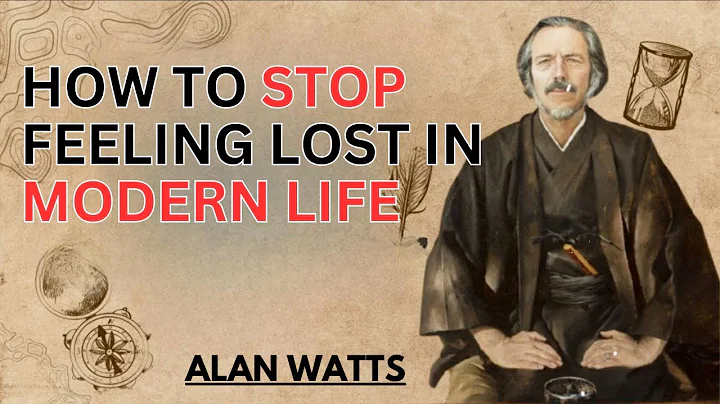 ALAN WATTS | How to Stop Feeling Lost in Modern Life | POWERFUL MOTIVATIONAL SPEECN