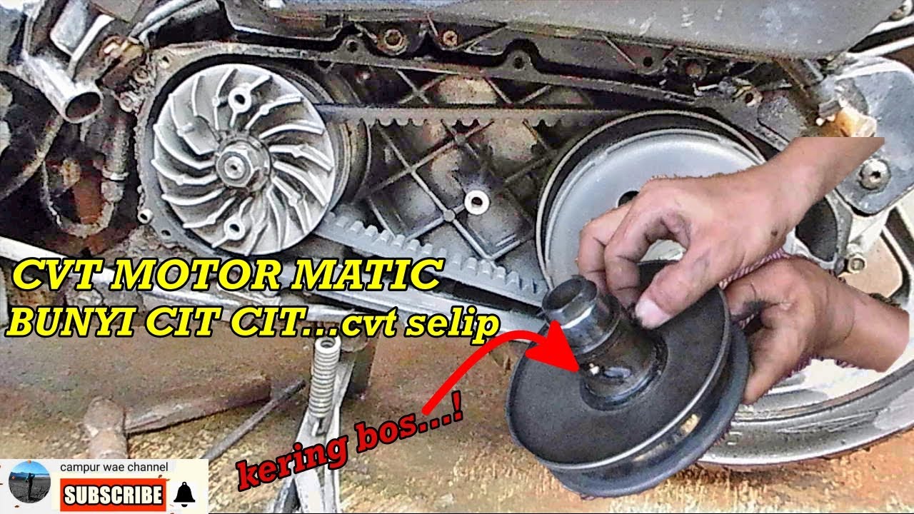 Tips Servis Cvt Motor Matic Ini Penyebab Munculnya Bunyi Di Cvt Hot