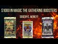 Opening 20 old Magic the Gathering packs