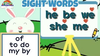 Sight Words "of, to, do, he, be, we, she, me, by, my" | Word List from 11-35 screenshot 4